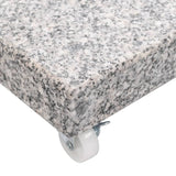 Socle de parasol Granite 30 kg Carré Gris