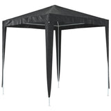 Professional reception tent 2x2 m Anthracite