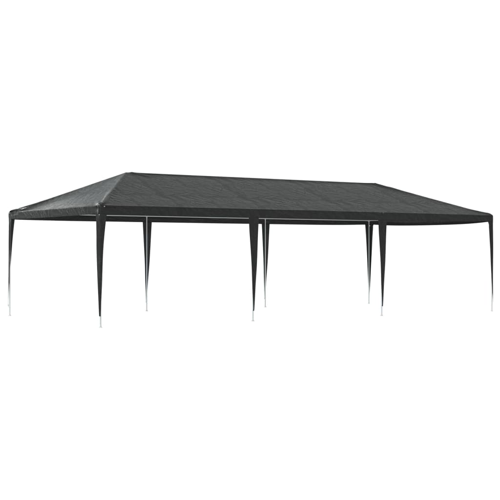 Tente de réception professionnelle 4x9 m Anthracite 90 g/m²