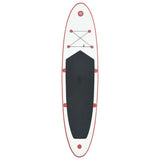 Red and White Inflatable SUP Board Set