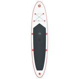 Inflatable SUP board set with sail Red and white