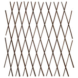 Willow trellis fence 5 pcs 180x60 cm