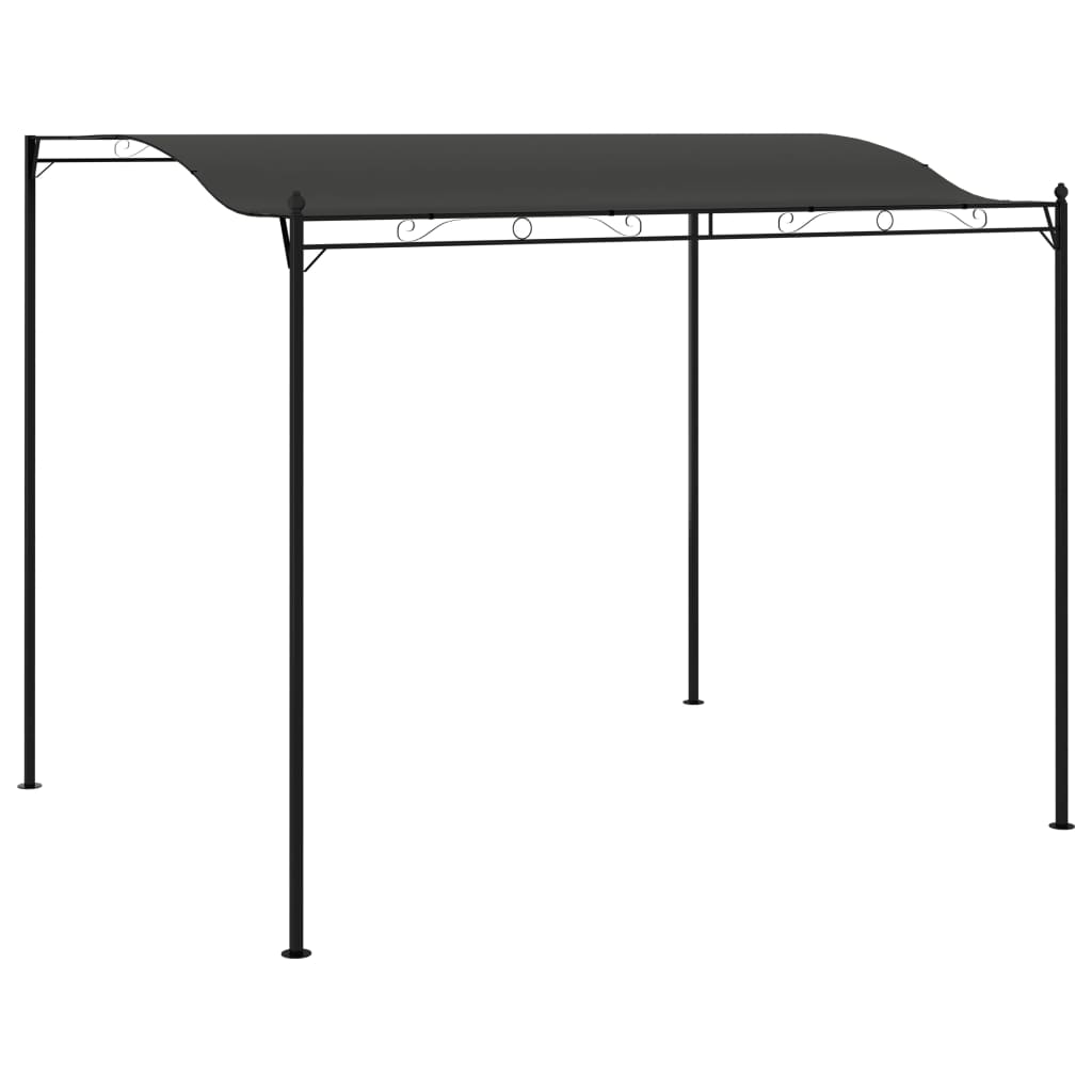 Auvent de parasol 3 x 2,4 m Anthracite