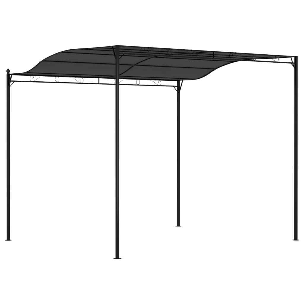 Auvent de parasol 3 x 2,4 m Anthracite