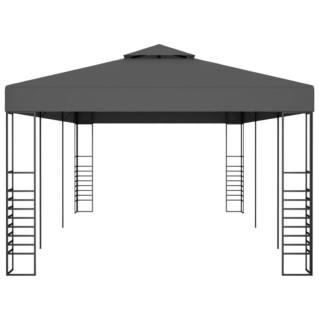 Tonnelle de jardin 3 x 6 m Anthracite