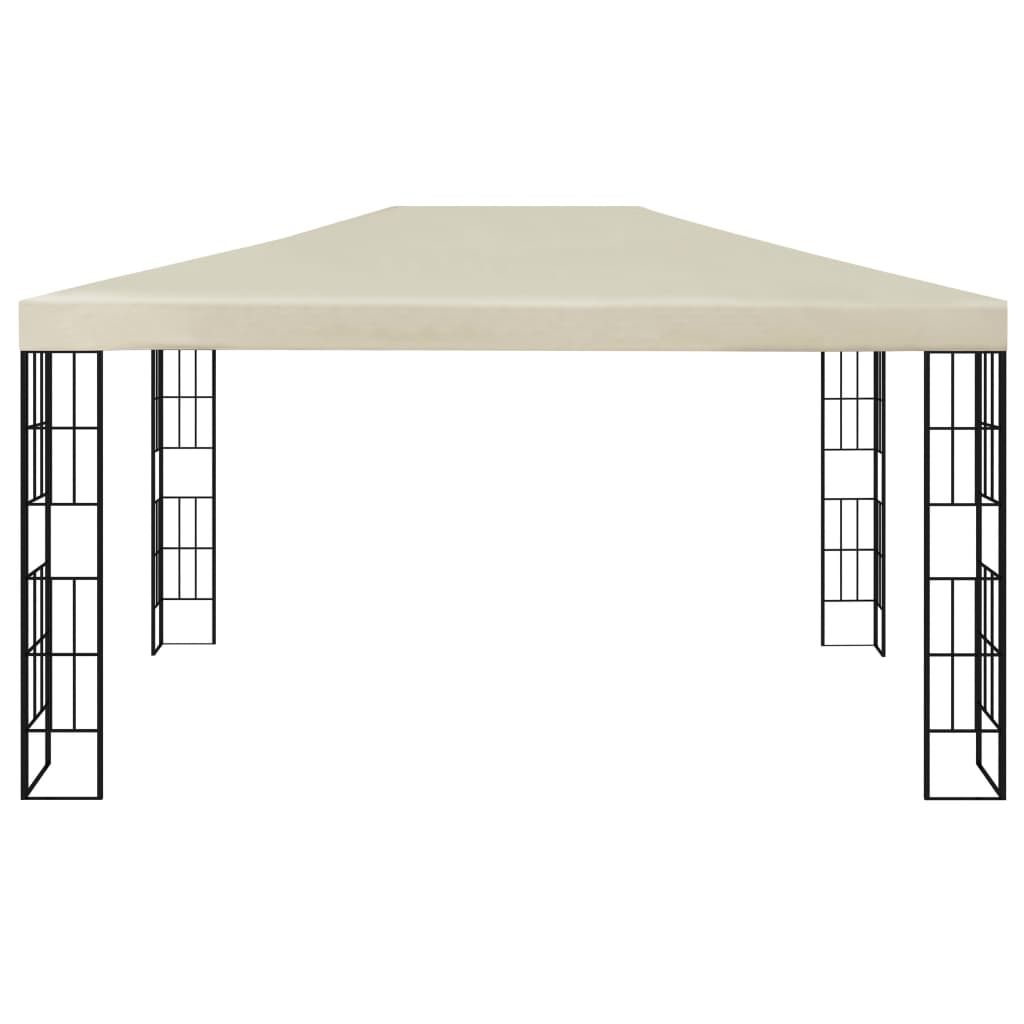 Tonnelle 3x4 m Crème