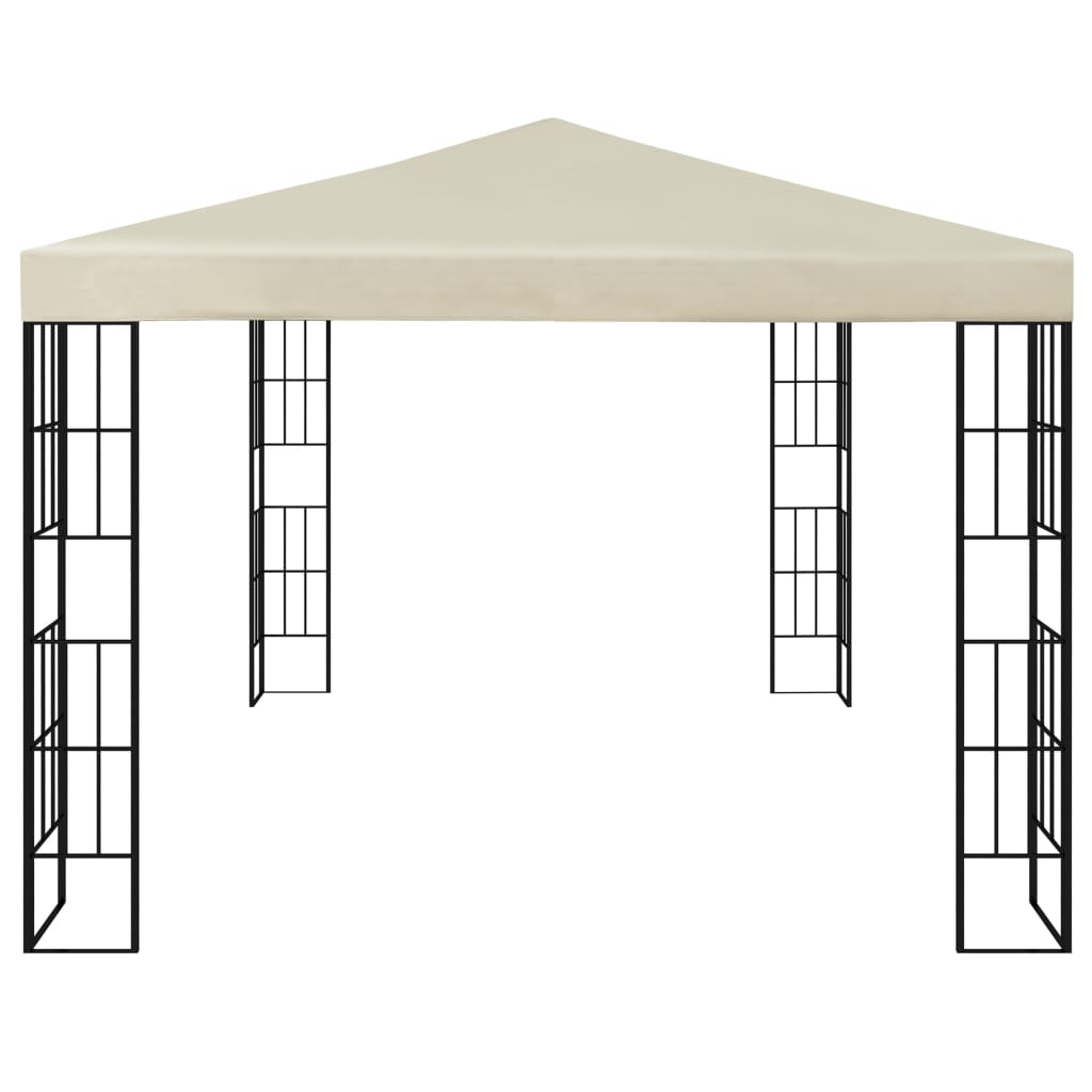 Tonnelle 3x4 m Crème