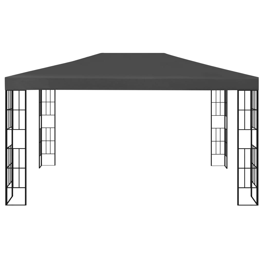 3x4 m Anthracite Arbour