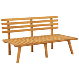 Banc de jardin avec coussins 115 cm Bois solide d'acacia