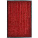 Red Doormat 117x220 cm PVC