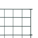 Garden fence set 77.5x64 cm green