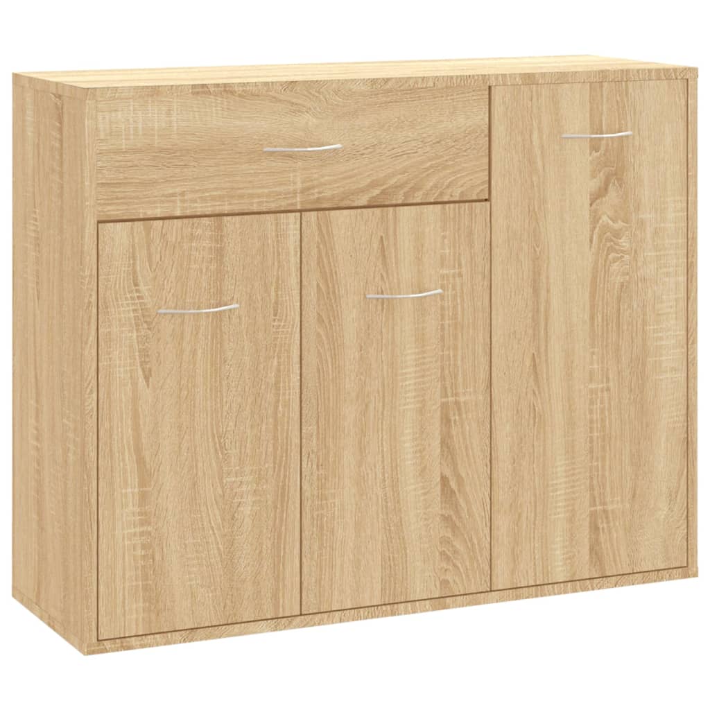 Buffet Chêne sonoma 88x30x70 cm Bois d'ingénierie