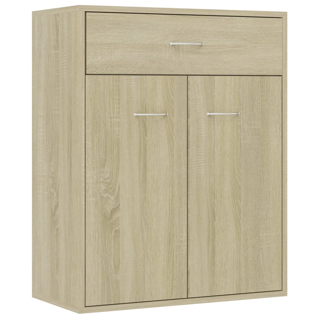 Buffet Chêne sonoma 60x30x75 cm Bois d'ingénierie