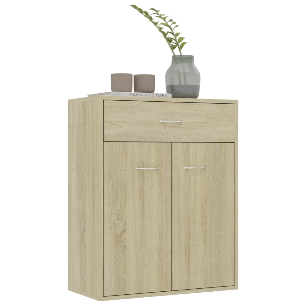 Buffet Chêne sonoma 60x30x75 cm Bois d'ingénierie