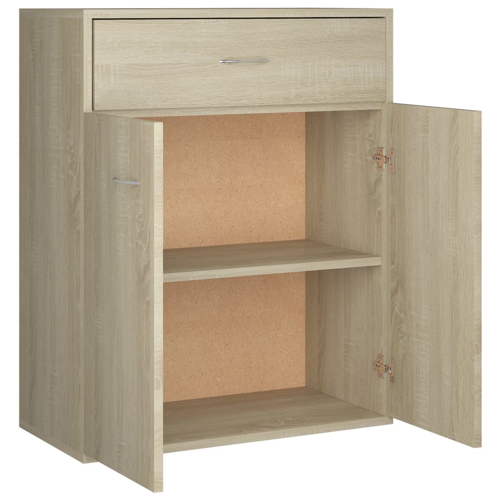 Buffet Chêne sonoma 60x30x75 cm Bois d'ingénierie