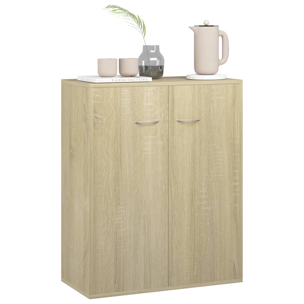 Buffet Chêne sonoma 60x30x75 cm Bois d'ingénierie