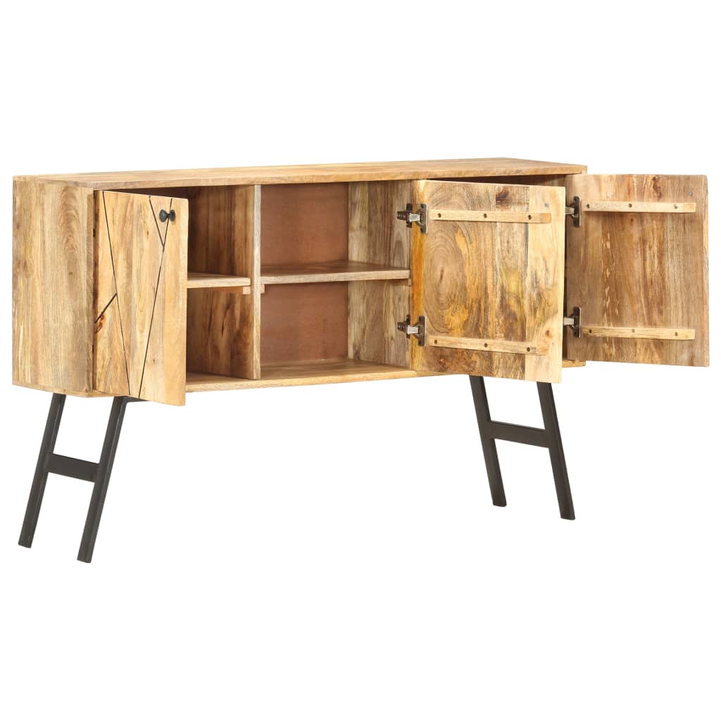 Sideboard 118x30x75 cm Solid mango wood