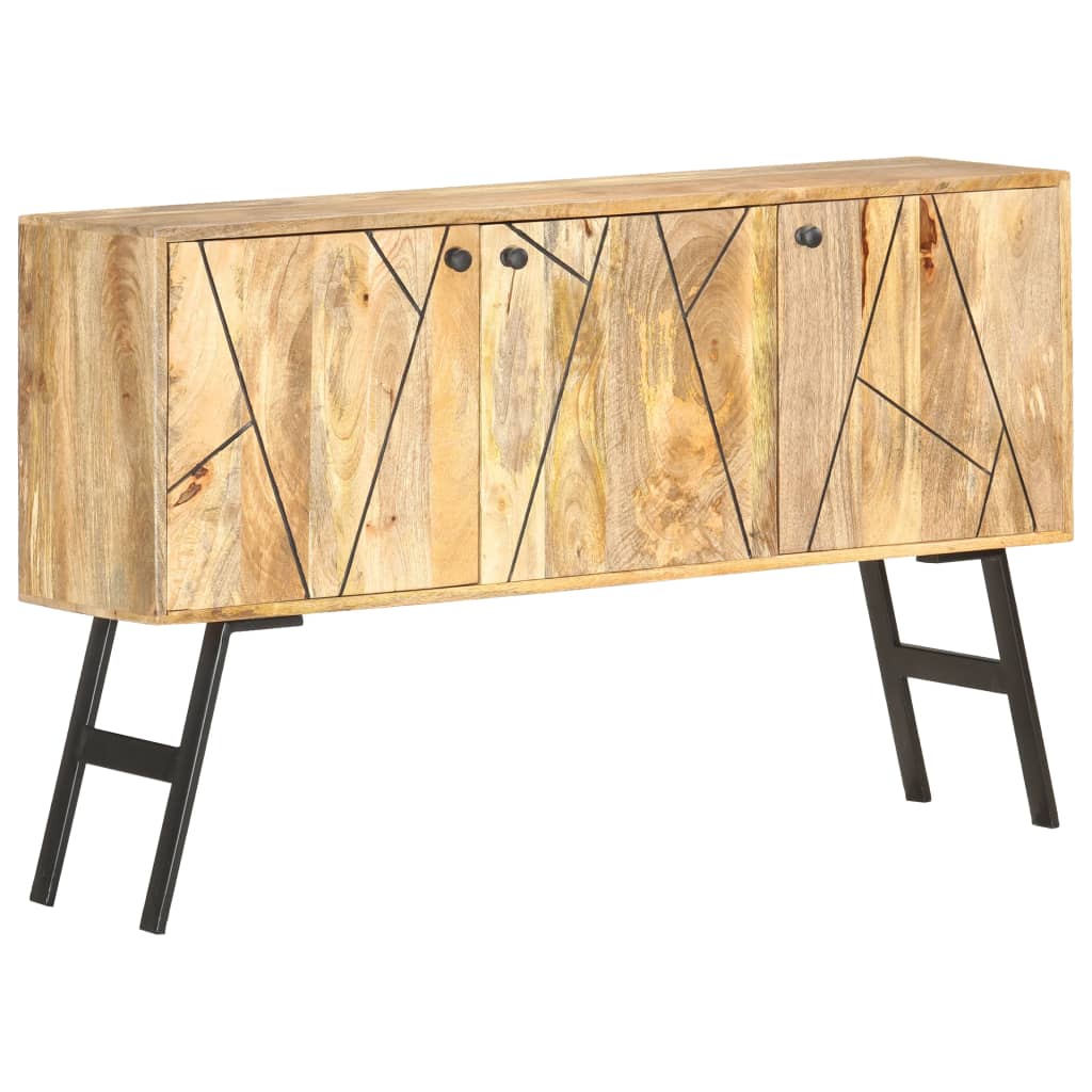 Sideboard 118x30x75 cm Solid mango wood