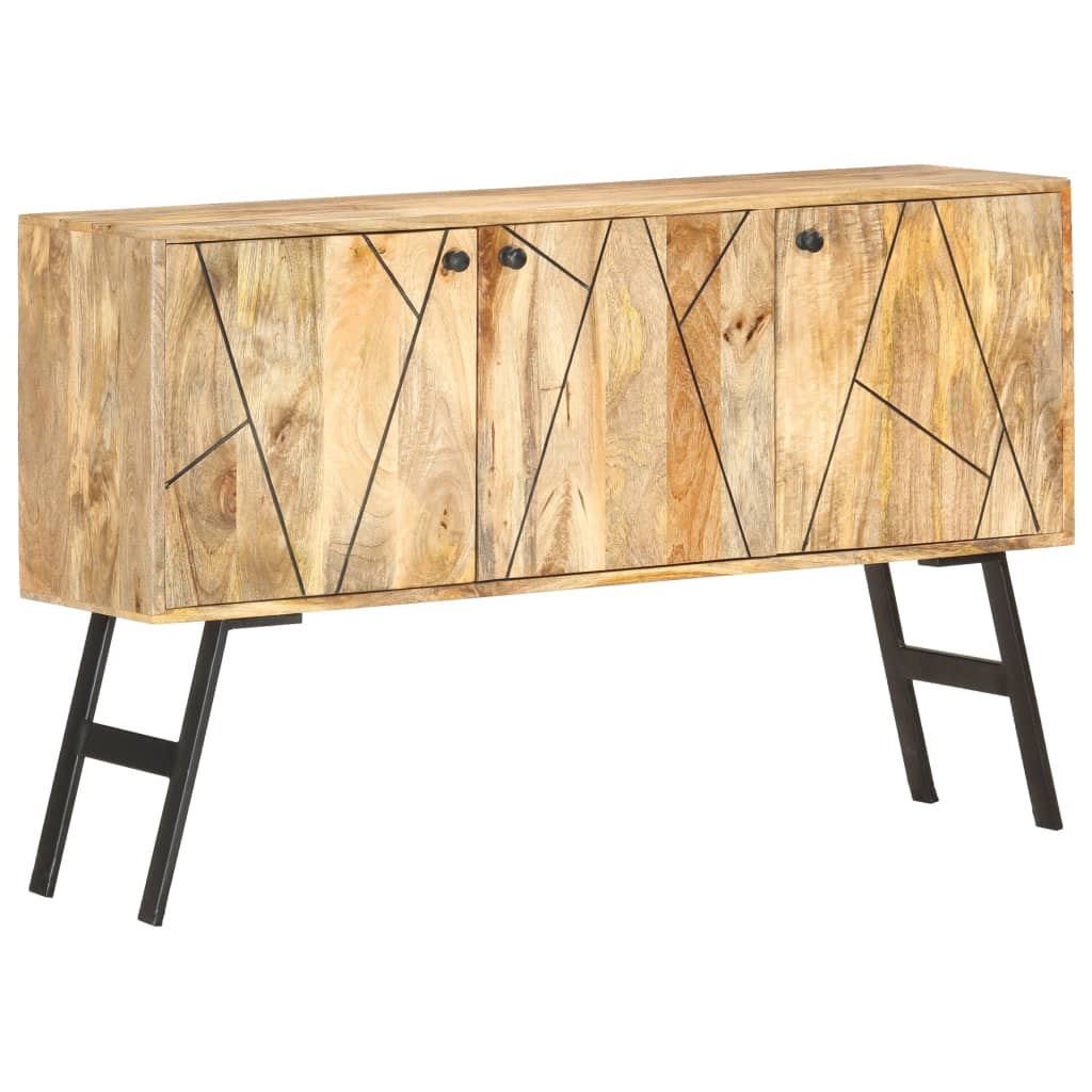 Sideboard 118x30x75 cm Solid mango wood