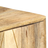 Buffet 118x30x75 cm Bois de manguier massif