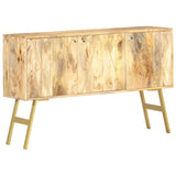 Buffet 118x30x75 cm Bois de manguier massif