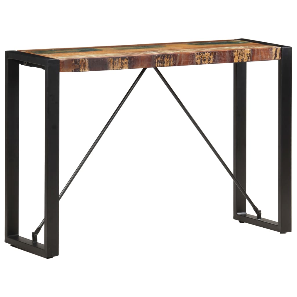 Table console 110x35x76 cm Bois de récupération massif