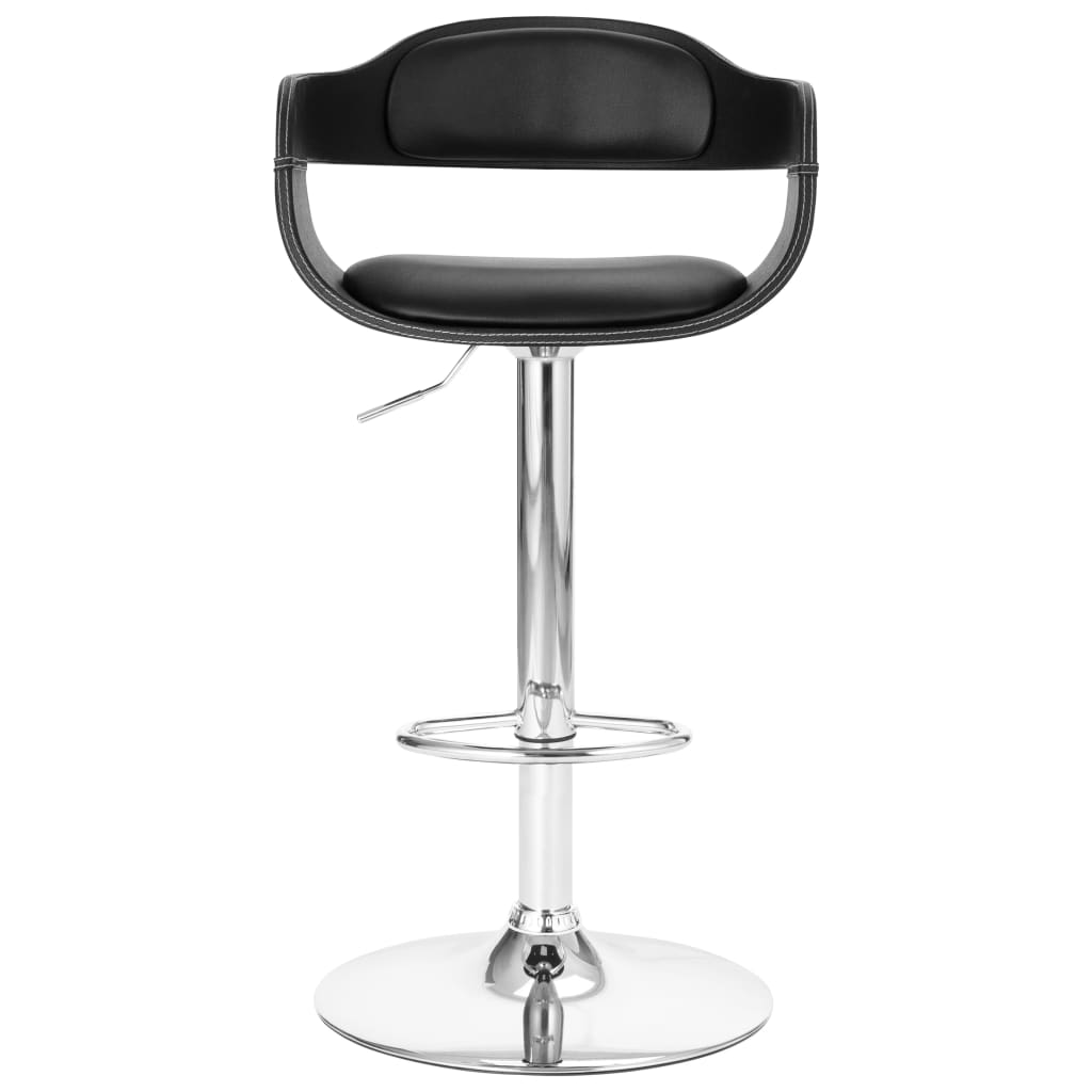 Tabouret de bar Noir Similicuir