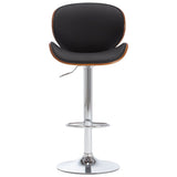 Tabouret de bar Noir Similicuir