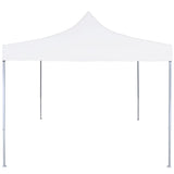 Professional folding reception tent 3x3 m Steel White