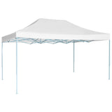 Tente de réception pliable 3x4,5 m Blanc