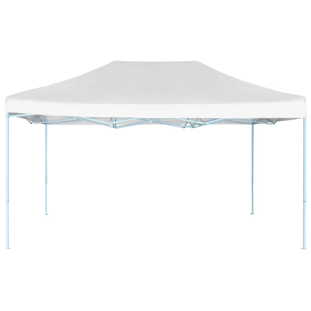 Tente de réception pliable 3x4,5 m Blanc