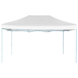 Tente de réception pliable 3x4,5 m Blanc