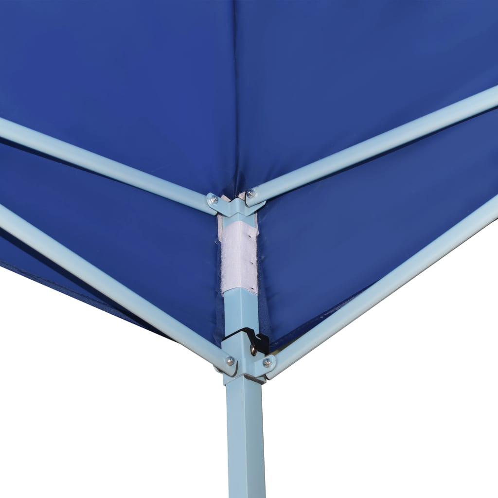 Belvédère pliable 5x5 m Bleu