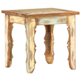 Table basse 40x40x40 cm Bois de récupération solide