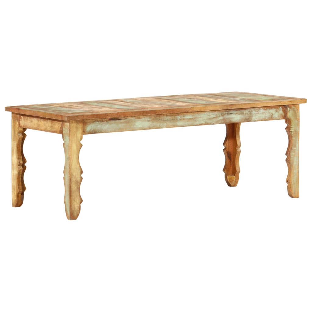 Table basse 110x50x40 cm Bois de récupération solide