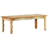 Table basse 110x50x40 cm Bois de récupération solide