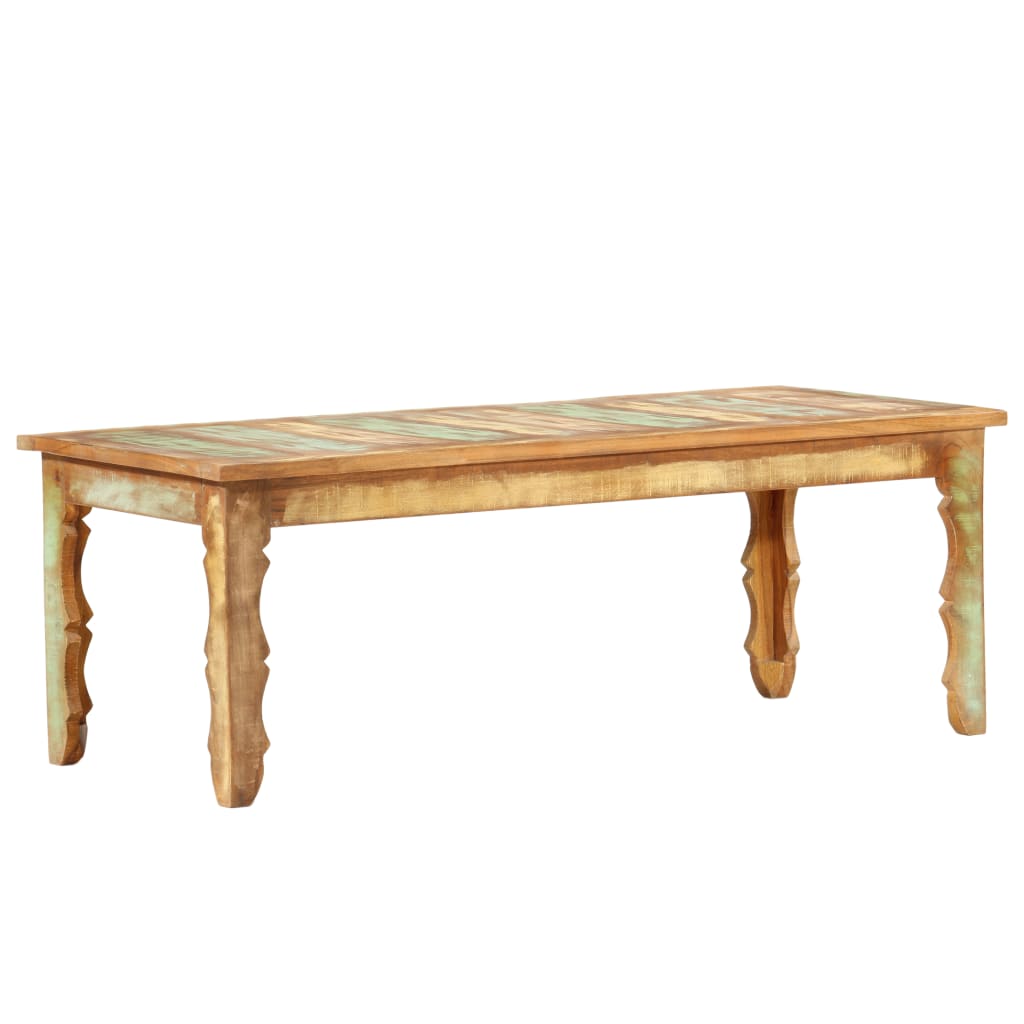 Table basse 110x50x40 cm Bois de récupération solide