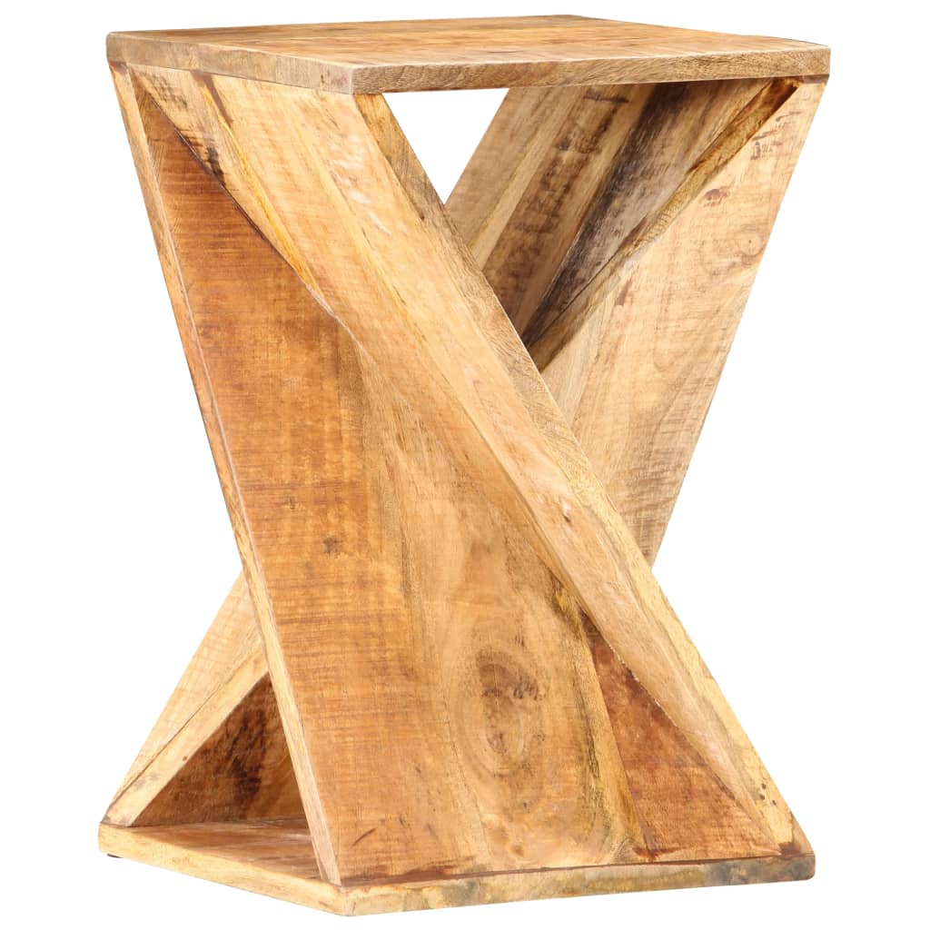 Table d'appoint 35x35x55 cm Bois de manguier massif