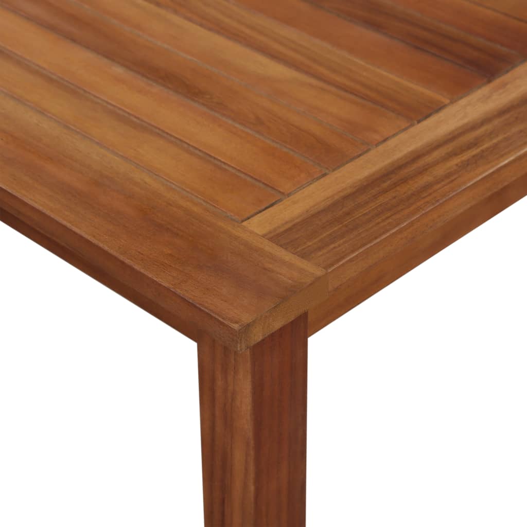 Table de jardin 85x85x74 cm Bois d'acacia massif