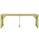 Table de jardin 220x101,5x80 cm Bois de pin imprégné