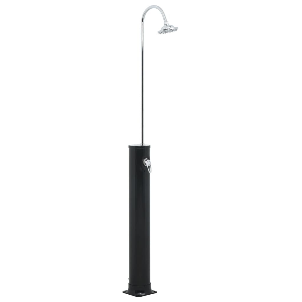 Douche solaire Noir 214 cm 20 L