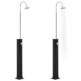 Douche solaire Noir 214 cm 20 L