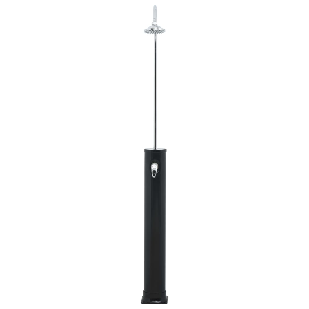 Douche solaire Noir 214 cm 20 L