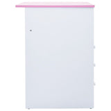 Bureau pour enfants Inclinable Rose et blanc