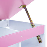 Bureau pour enfants Inclinable Rose et blanc