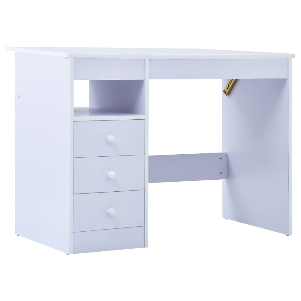 White Tilting Children's Desk