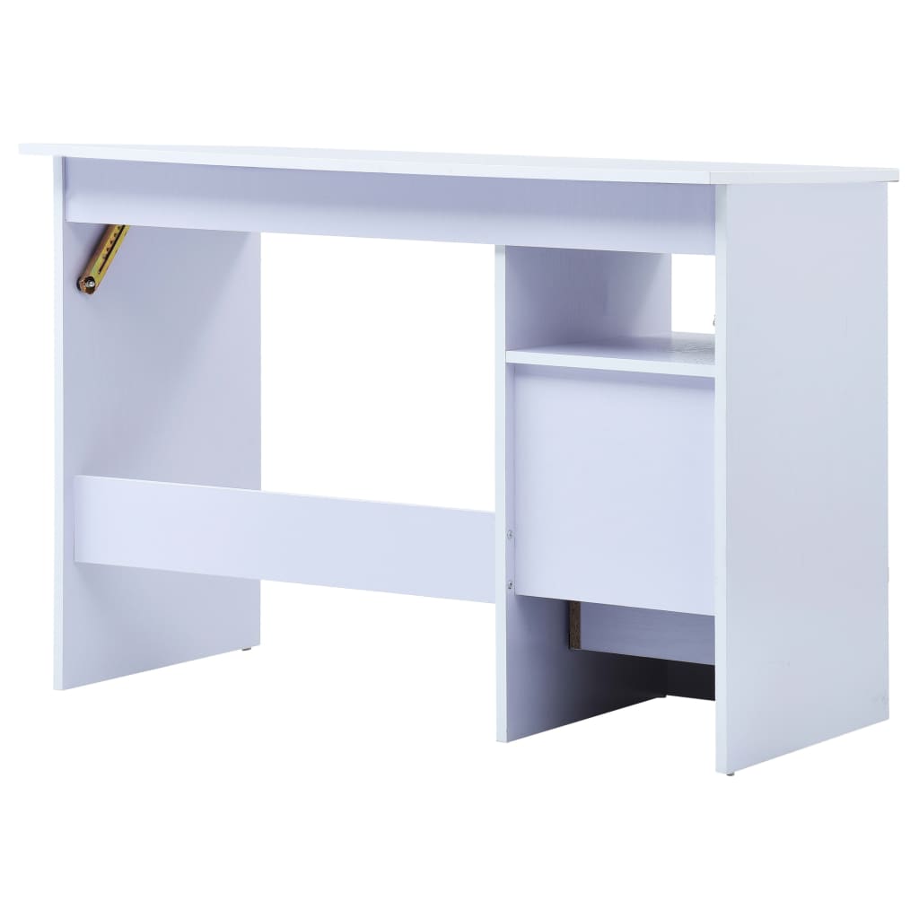 White Tilting Children's Desk