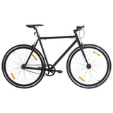 Schwarzes 700c 51 cm Fixed-Gear-Fahrrad