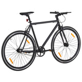 Vélo à pignon fixe noir 700c 59 cm