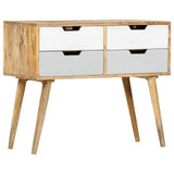 Buffet 85 x 40 x 71 cm Bois de manguier massif